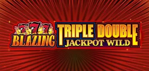 Blazing 7s Triple Double Jackpot Wild Slot